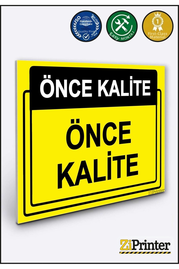 Quality First. First of All, Quality Isg Warning Sign Dekota 15X20 cm