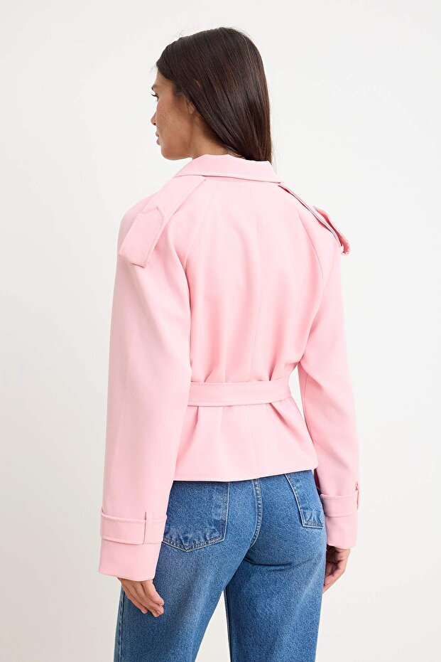 Pembe Blazer Ceket TWOSS24BC00010 - 4