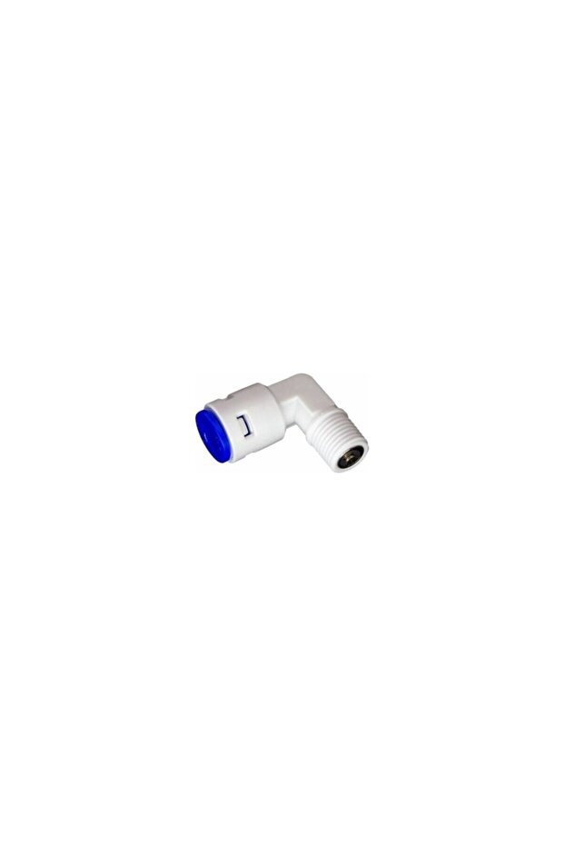 Water Purifier Check Valve, Elbow Shaped, Quick Fit 6 mm Hose Connection