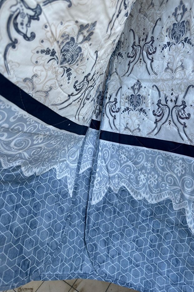 Double Multi-Purpose Blanket, Summer Blanket, Patterned Blanket, Bedspread (195x220cm) - 3