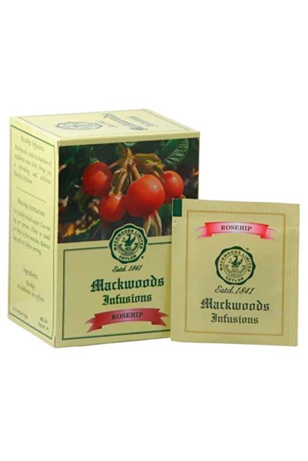 ROSEHIP HERBAL TEA IN 25 ENVELOPED TEA BAGS - 37.5g