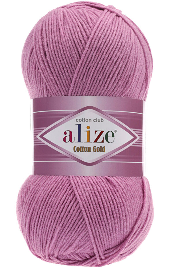 Cotton Gold Cotton Hand Knitting Yarn 98 Rose Petals 100 Grams 330 Meters