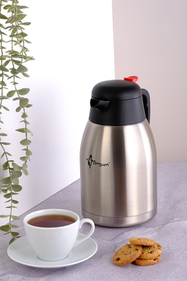 Çift Katlı Çelik Termos 2 Lt 1200a - 4