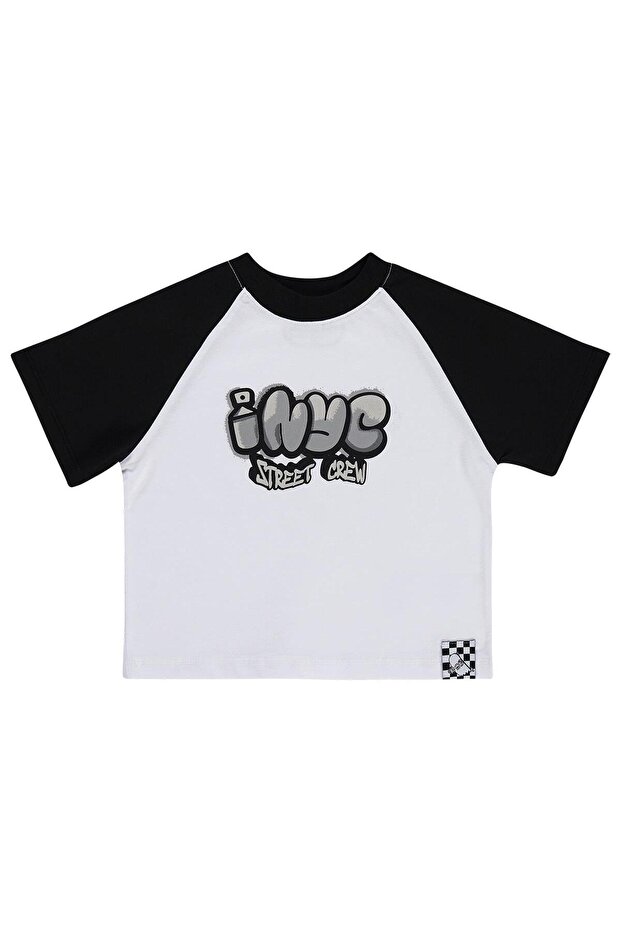 Nyc Printed T-Shirt for Ages 2-5 - White