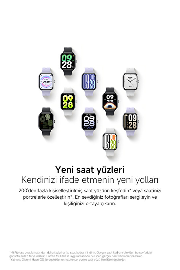 Redmi Watch 5 Akıllı Saat Siyah (Xiaomi Türkiye Garantili) - 8