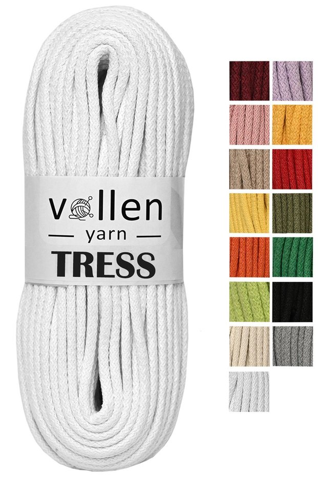Macramé Rope, Multi-Purpose Rope, 10 Meters, Cord Kaytan Woven Rope, Basket Rope, Swing Rope, placemat, mat,