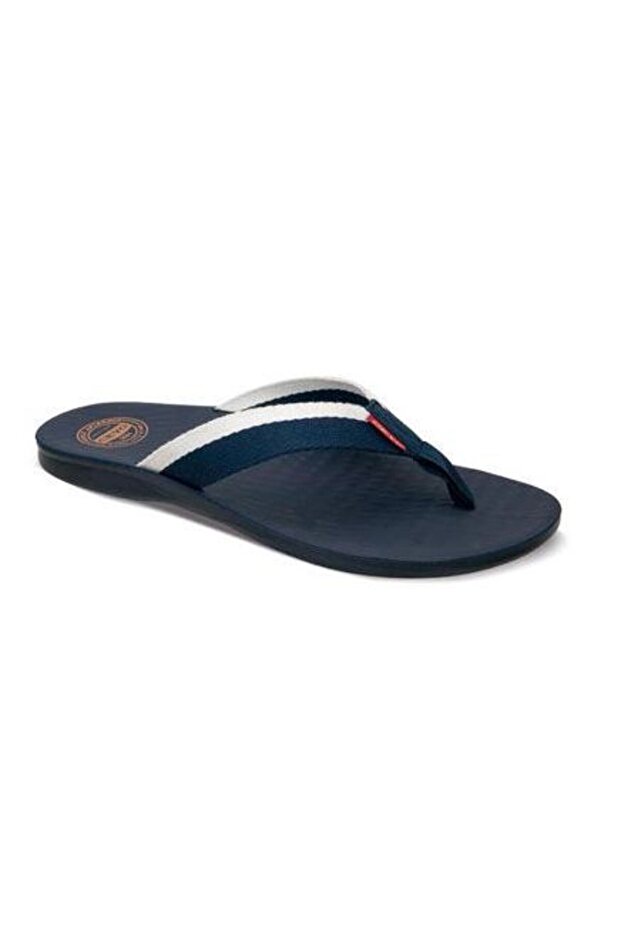 9851-6I Navy Blue Orthopedic Flip Flops for Men