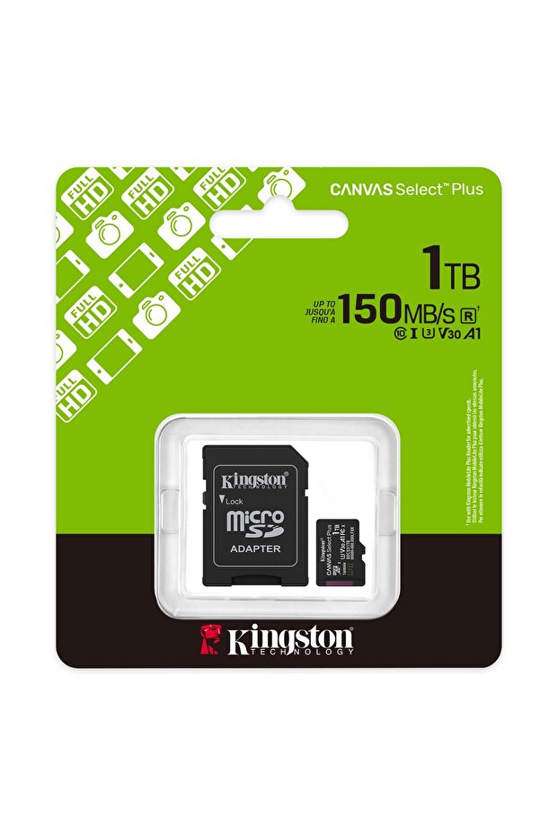1Tb Sdcs3/1 Tb Canvas Select Plus Microsdxc Memory Card