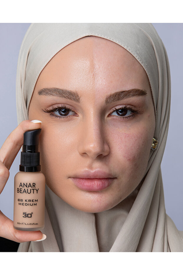 كريم بي بي (متوسط) كريم بي بي ذو تغطية عالية مع واقي من الشمس -30 مل