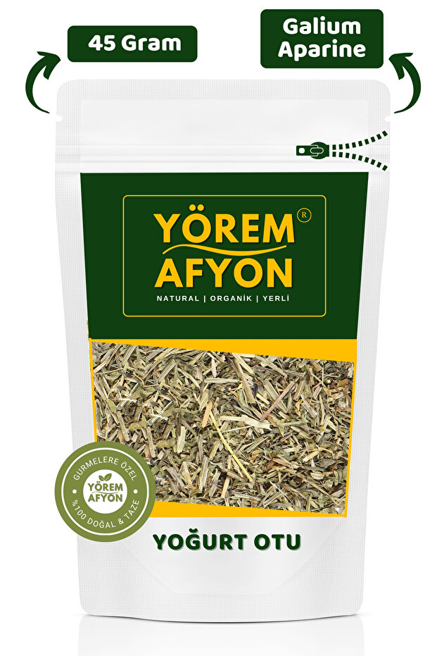 Nature's Compassionate Purifier from Adana: Genuine Yogurt Herb Sticky Herb {Galium Aparine} | 45g