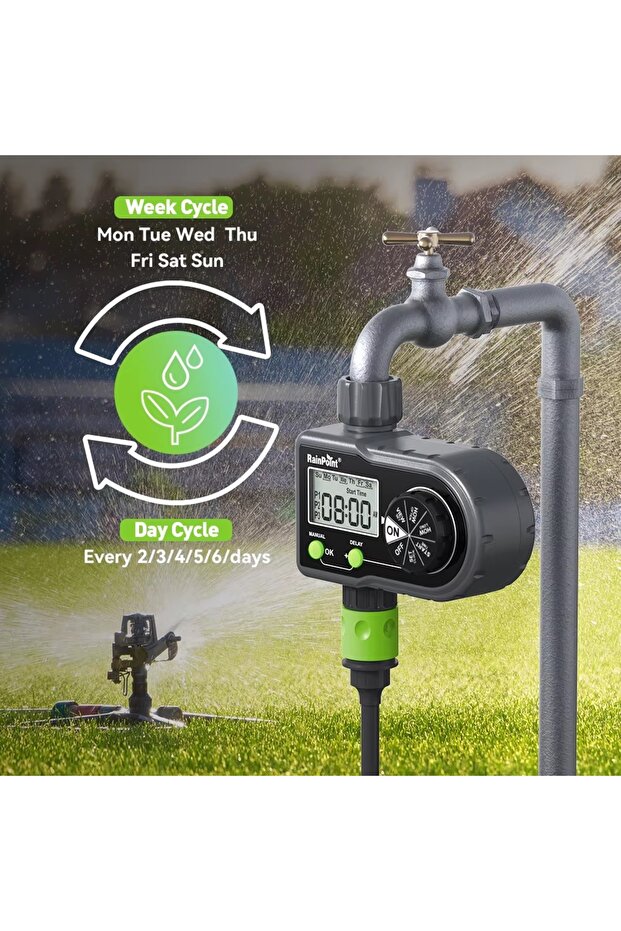 Rain Point Single Output Outdoor and Indoor Timer - 6