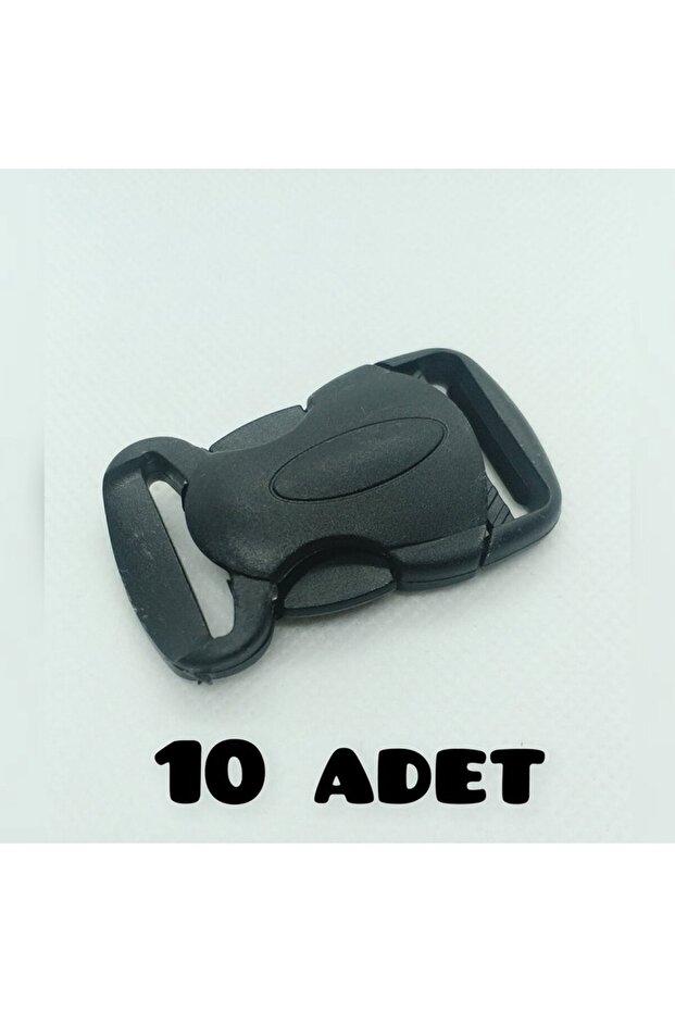2.5cm Plastic Lock, 25mm Plastic Lock Buckle Clip, 10 Pieces Hump Lock