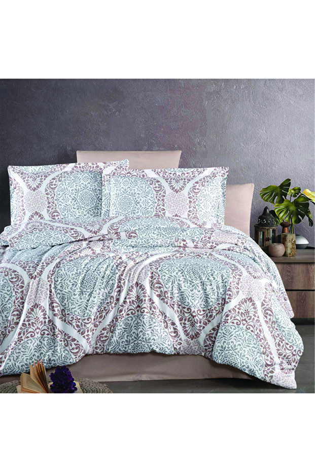 Satin Deluxe Tavisha Double Duvet Cover Set