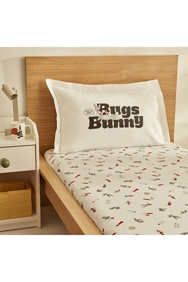 Karaca Home Looney Tunes Carrot Crazy Single Bed Sheet Set