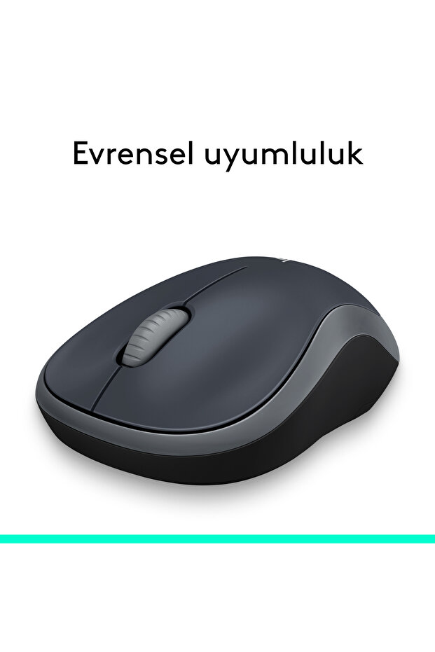 M185 Compact Wireless Mouse with USB Receiver, Gray 910-002235 - 7