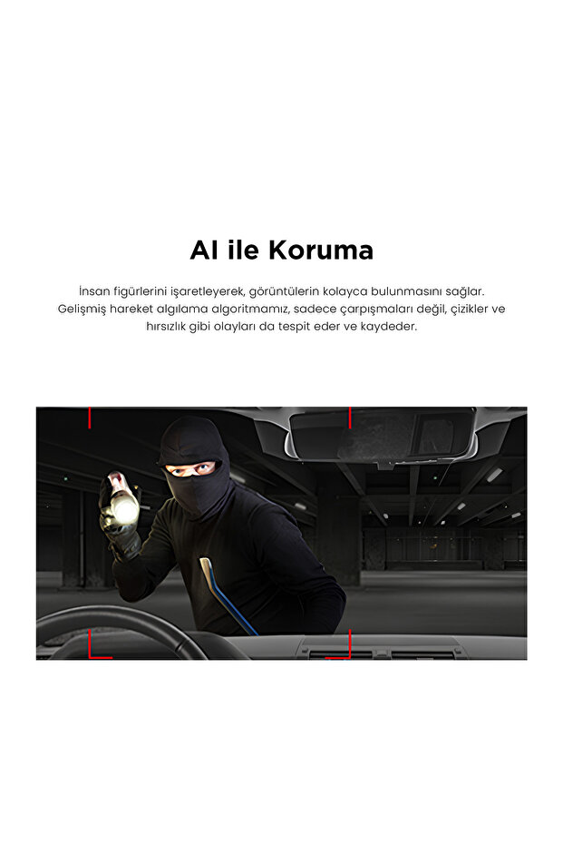 N5 Dual Araç Içi Kamera Radar Modülü Kablolu kit - 4