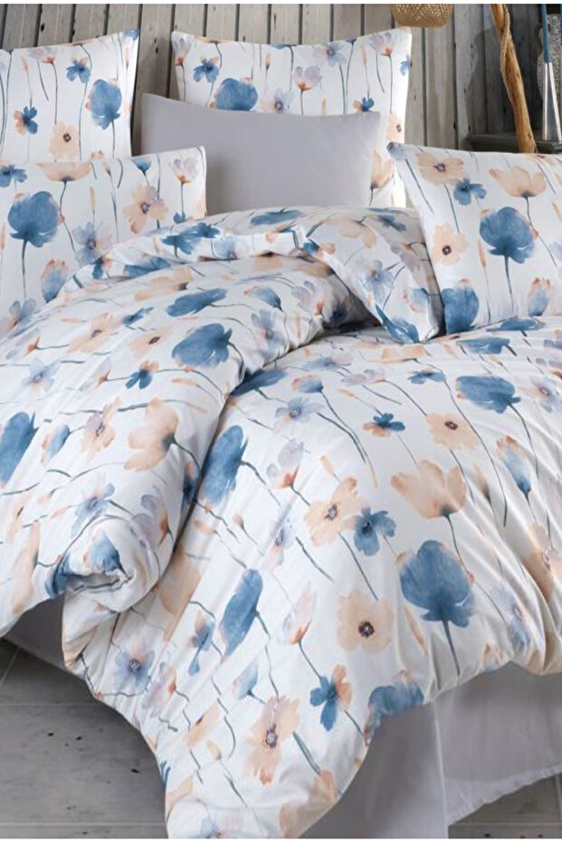 Ranforce Romance 100% Cotton Single Duvet Cover Set | Without Sheets