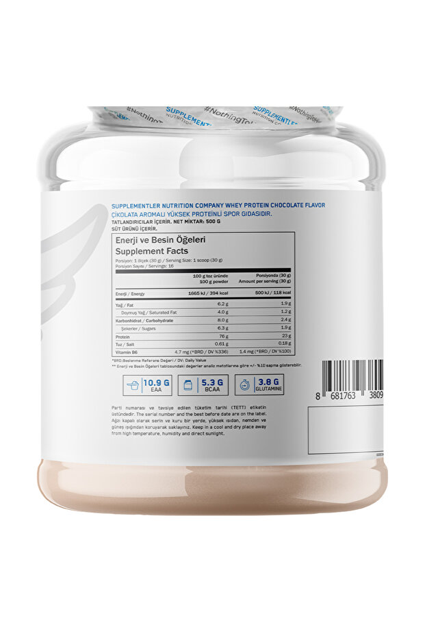 Whey Protein 500 Gr - Çikolata - 4