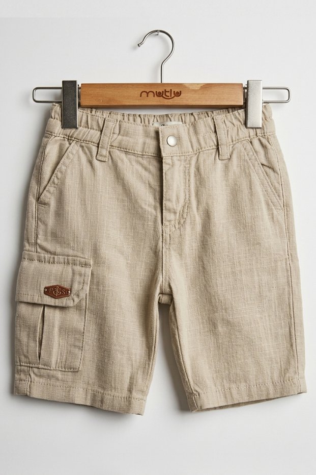 Happy Men's Gabardine Capri with Side Pockets