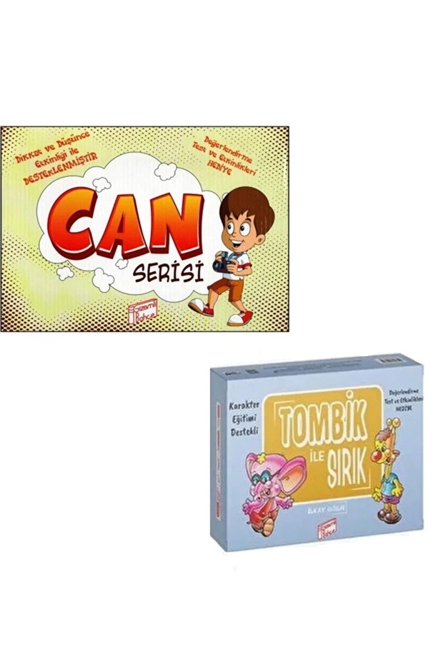 1St Grade Can Serisi + Tombik Ile Sırık Hikaye Dizisi Set (10+10 Books)