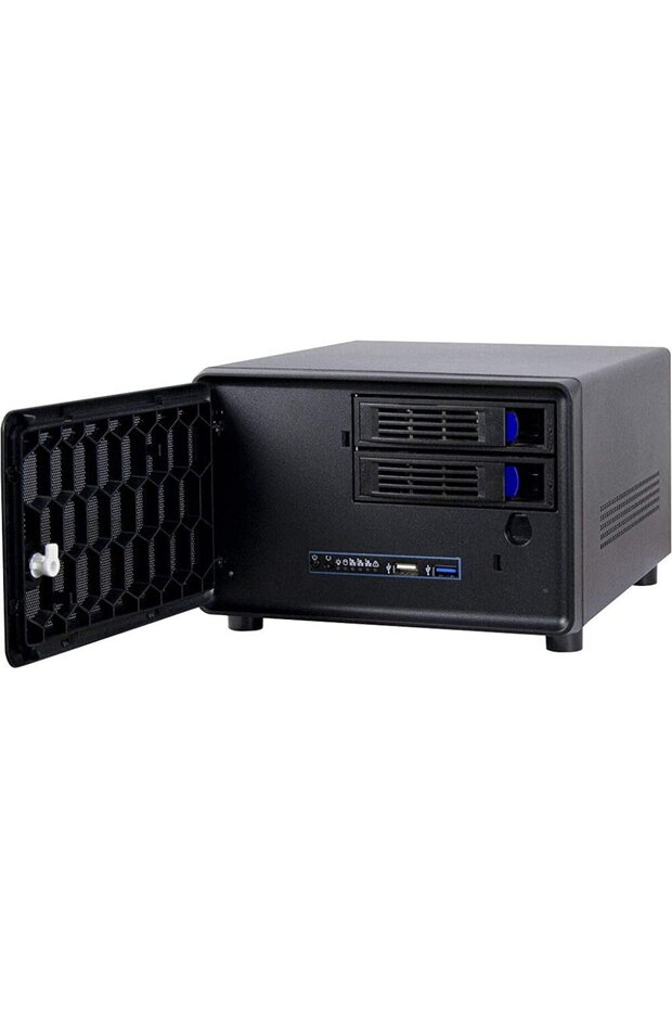 Carcasa PC Mini ITX SC-2100 negru - 1