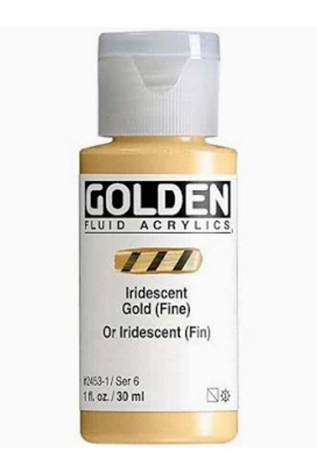 Fluid Acrylics - Iridescent Gold (Fine) 30ML