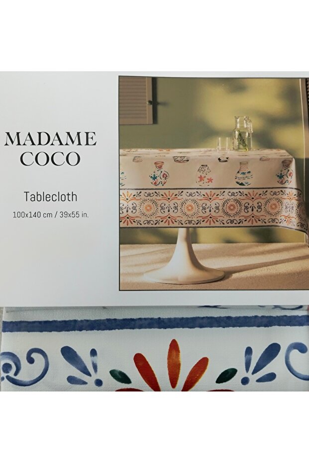 مفرش طاولة ليندينا PVC بحجم 100 × 140 سم