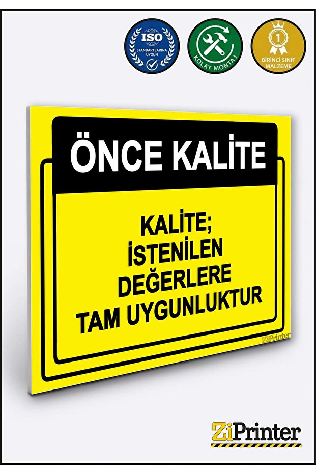 Quality First. Quality; Fully Compliant with the Desired Standards Isg Warning Sign Dekota 50X70 cm