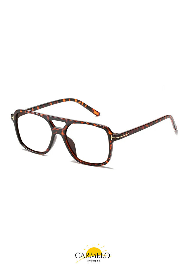 C01Ok006 Leopard Women's Blue Light Protection Glasses