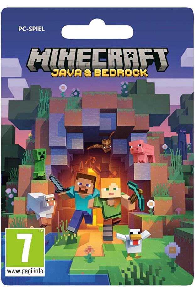 Minecraft Java & BedRock Edition (PC) Microsoft Store Offical Key - 1