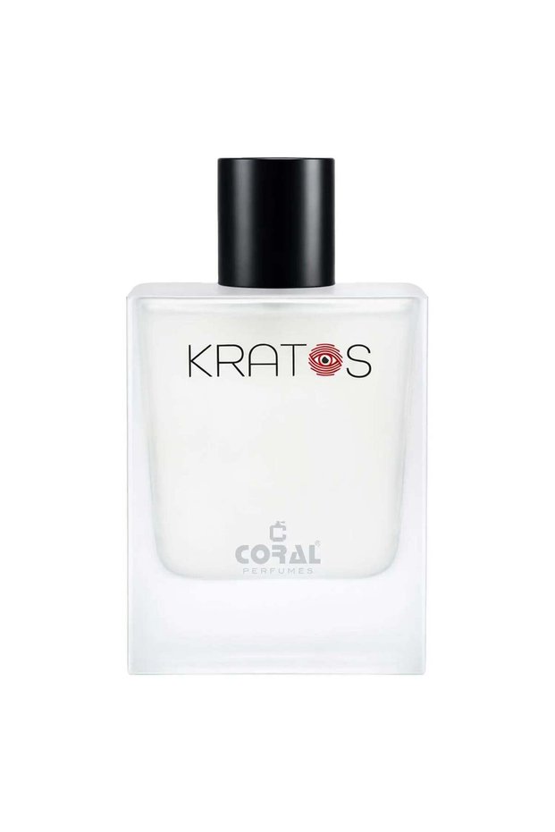 Coral Kratos Perfume For Men & Women | Long Lasting Luxury Fragrance | Bold Citrus, Spicy & Woody Scent with Musk & Floral Accords Eau de Parfum - 100ml | Crafted in Dubai by