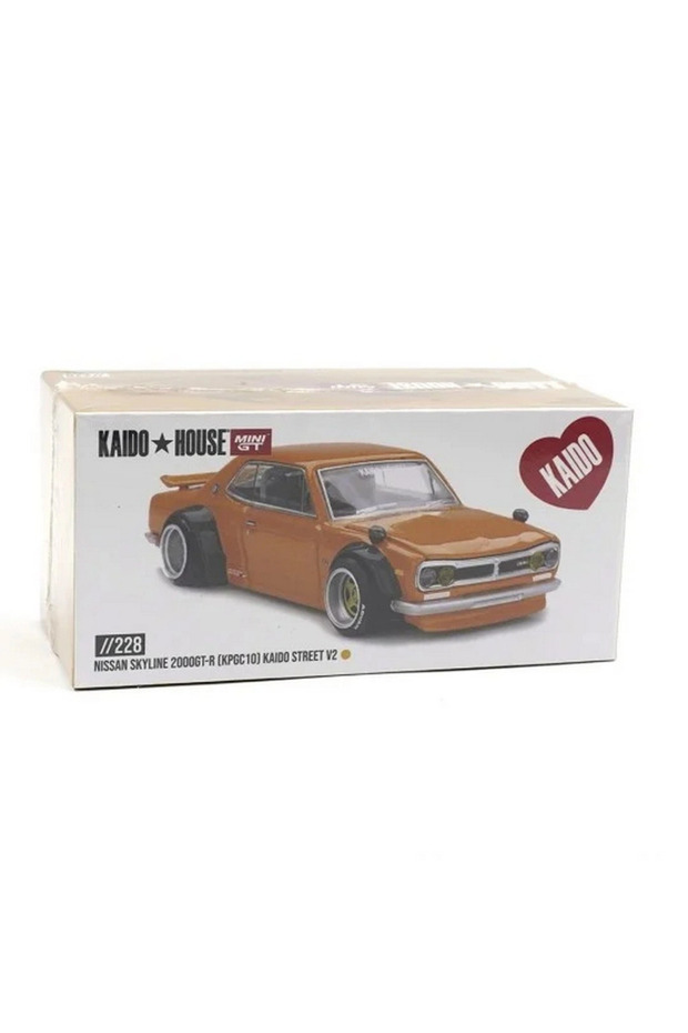 Mini Gt 1/64 Kaido House Nissan Skyline 2000Gt-R (Kpgc10) Kaido Street V2