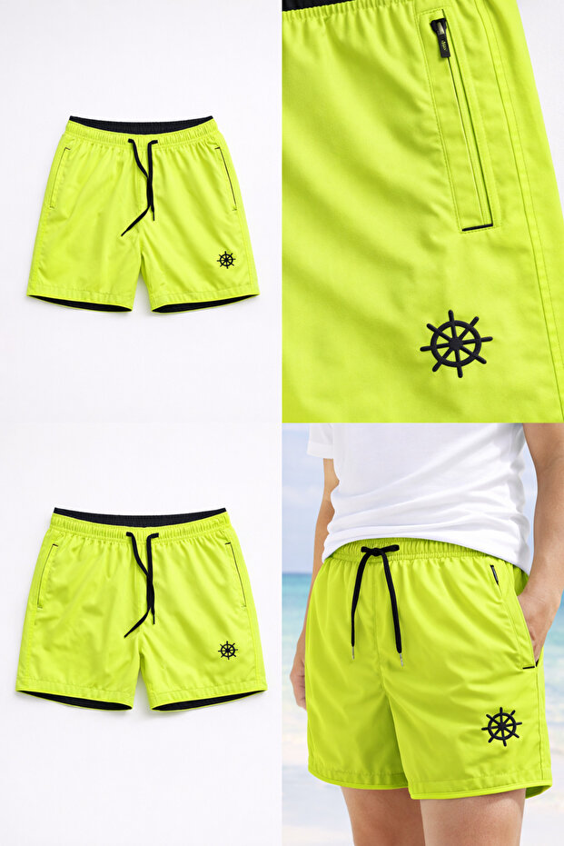 Boys' Swim Shorts 6-16 Years Quick Dry Breathable Lightweight Fabric Beach Shorts