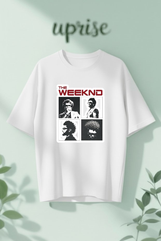 The Weeknd Printed Cotton Oversize T-Shirt
