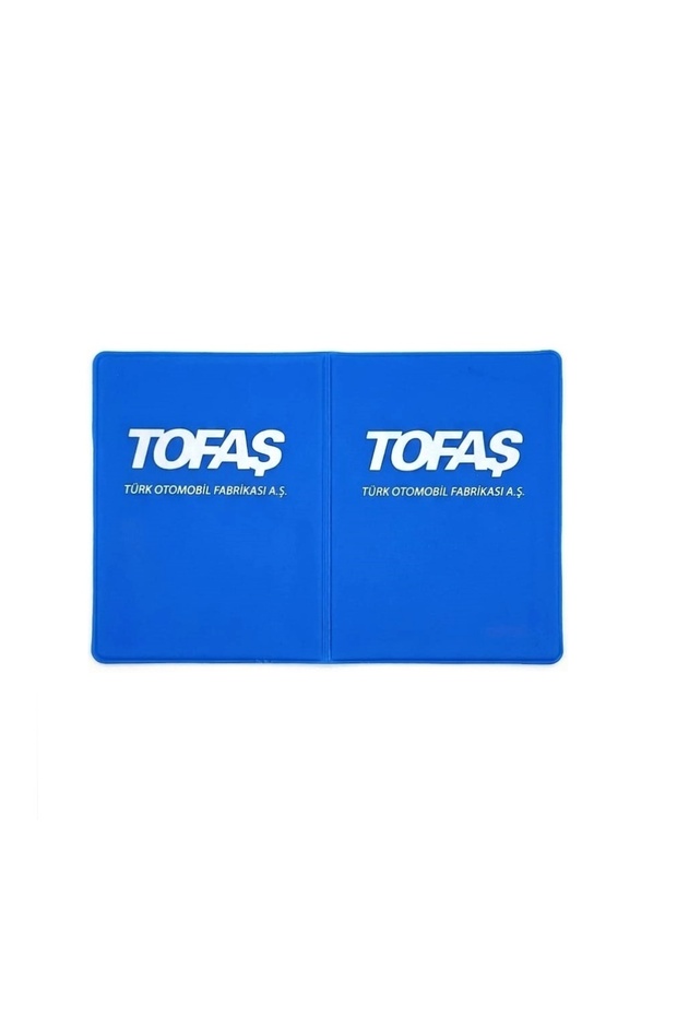Blue Color Tofaş Emblem License Case Special for Etiquetters