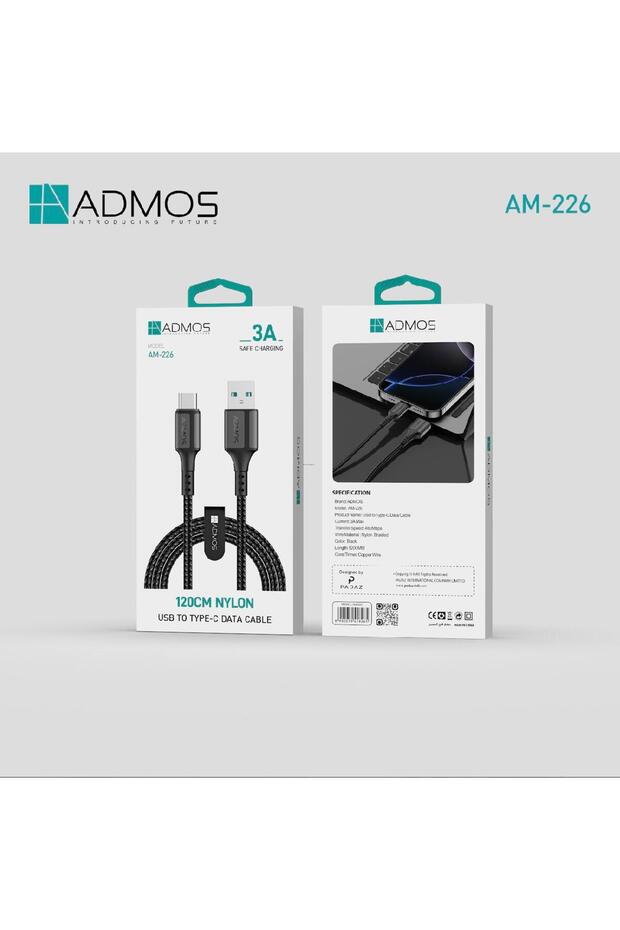 كابل بيانات AM-226 من USB إلى Type-C