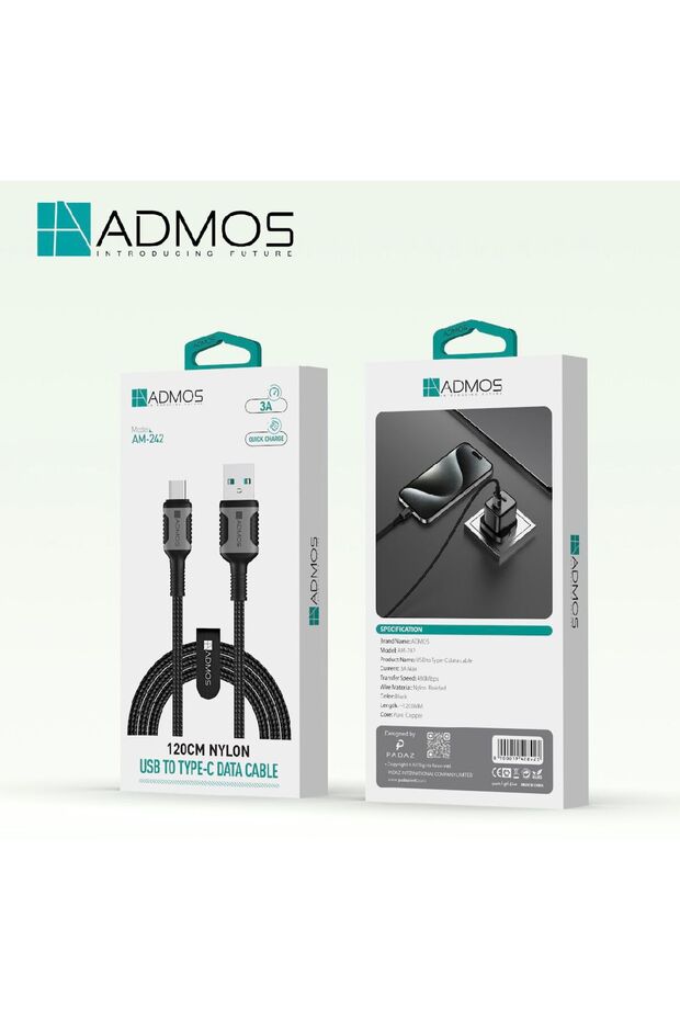 AM-242 USB to Type-C Data Cable - 2