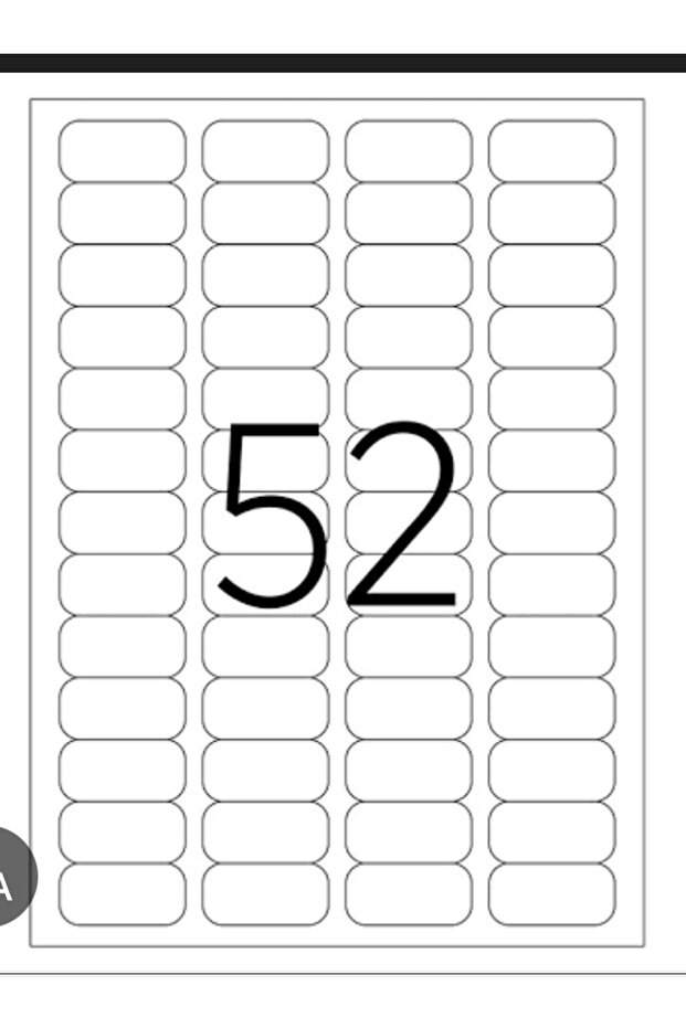 Boss Kedilmis Label Note 5 Sheets 260 Pieces