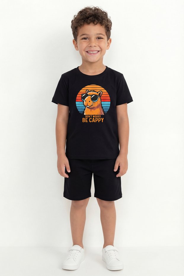 Boy's Printed Double Set B19
