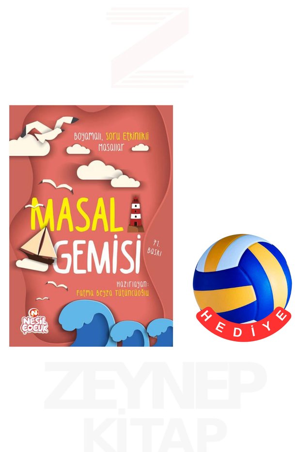 Masal Gemisi - Painted Activity Tales (Volleyball Ball Gift)