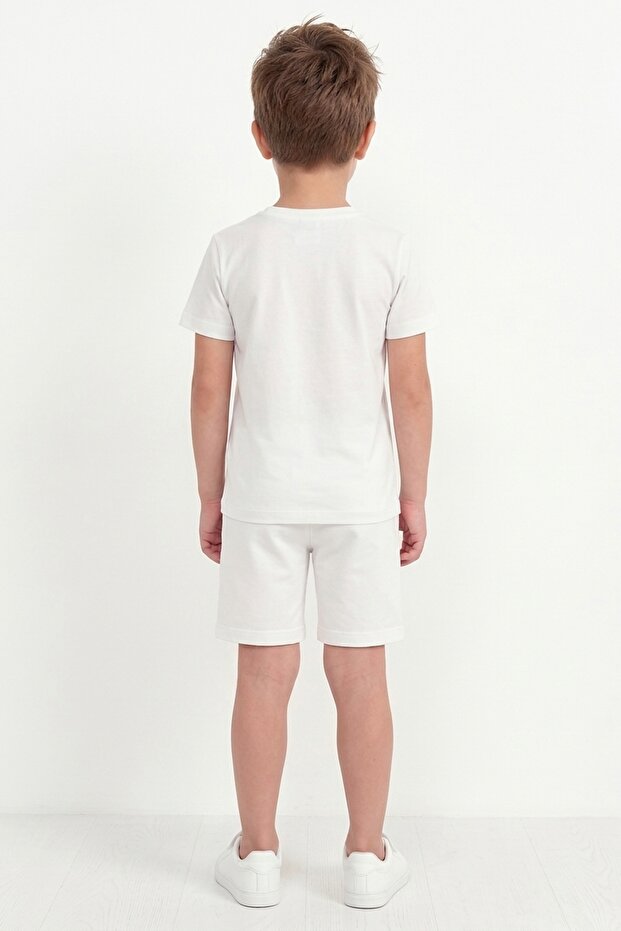 Boy's Printed Double Set B21 - 4
