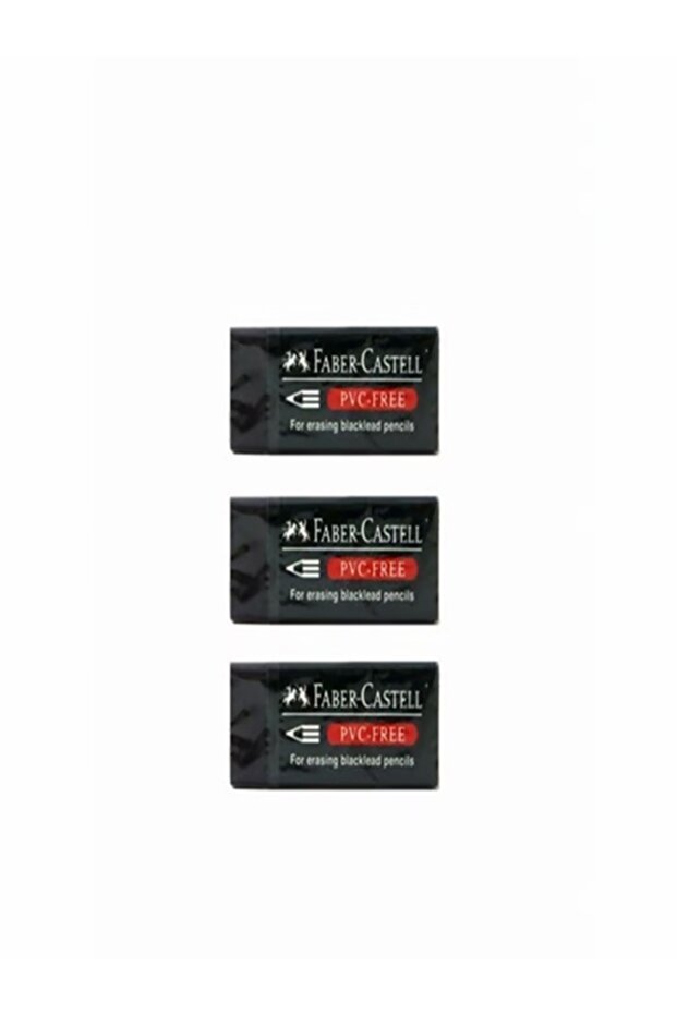 Black Eraser Small Size 3 Pieces