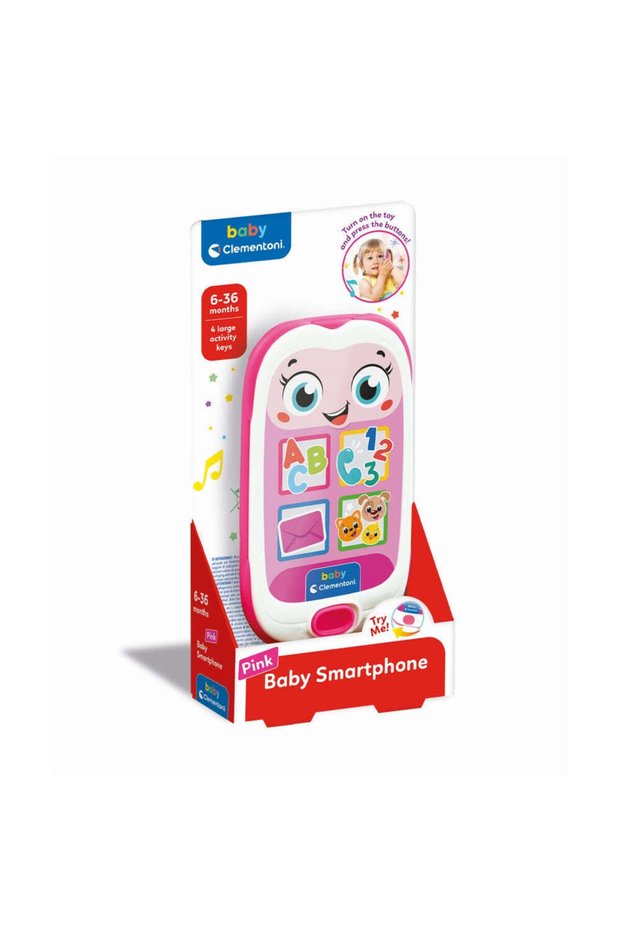 Smartphone roz interactiv cu multe efecte de sunet