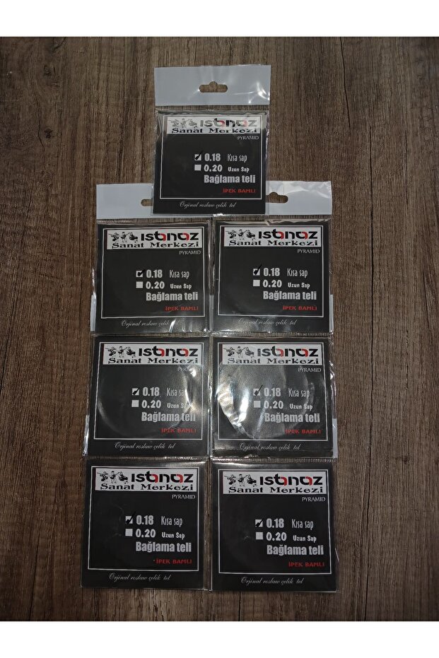 Istanaz 0.18 Short Sap Binding Wire Set of 7