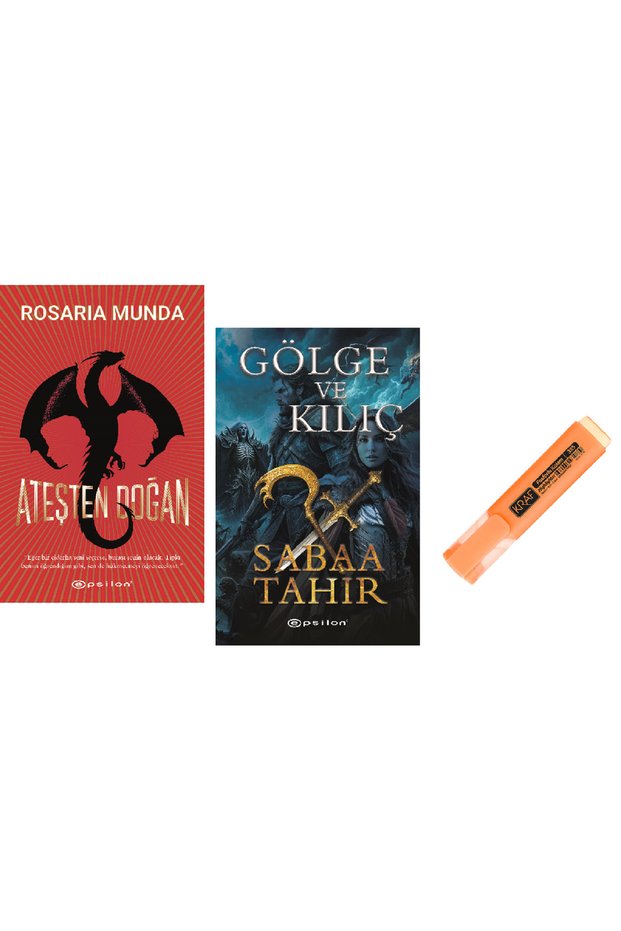 Aurelian Serisi - Born from Fire + Shadow and Sword 2 Book Set KALEM HD