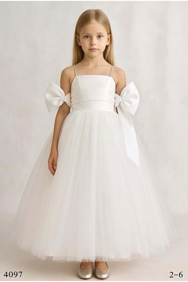 Evening Dress 4097 White