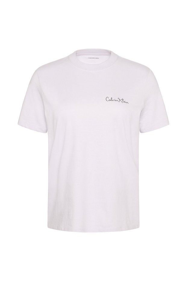 Women's Regular Fit Round Neck 100% Cotton Short Sleeve Purple T-Shirt