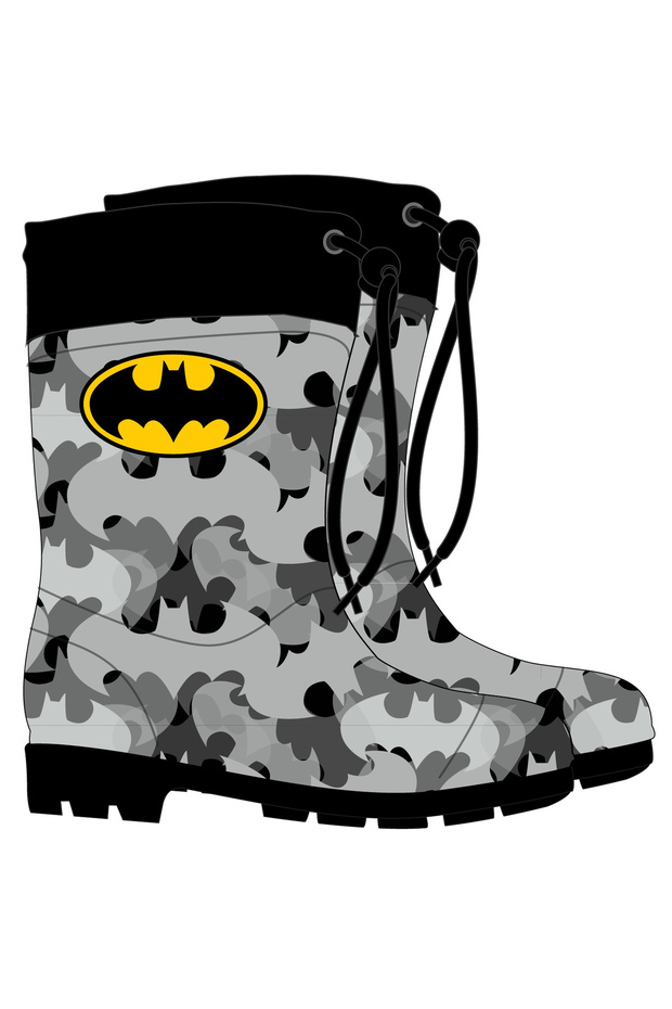 Laced Rubber Boots, - 3