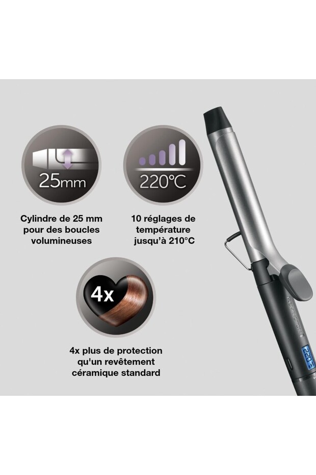 Pro Soft Curl 25 mm Saç Maşası CI6525 - 5