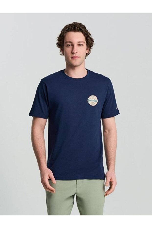 تي شيرت رجالي CS0416 CSC M BUTTON STAMP SCRIPTED SS TEE 9110881464